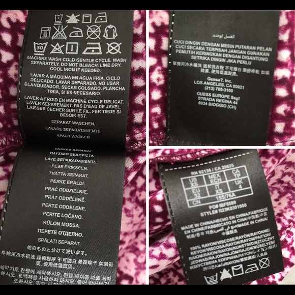 G By Guess purple and pink arm cutouts mini dress - Picture 6 of 8